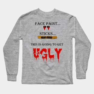 Paint and Sticks... Long Sleeve T-Shirt